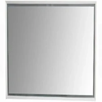 Зеркало BelBagno Z 105 Z-SPC-1050-650-LED-BO с подсветкой Белое матовое с сенсорным выключателем