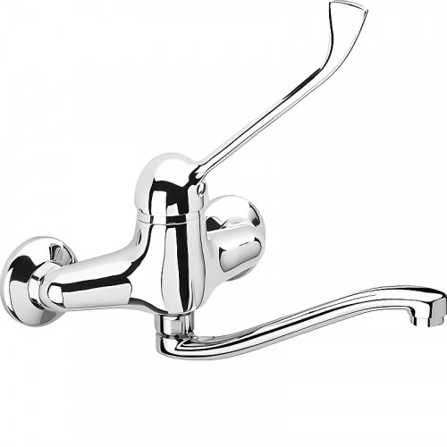 Смеситель для кухни Remer Kiss K45S Хром латунь на стену