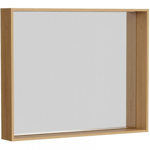 Зеркало Aqwella Basic 100 BAS0210DZ Дуб золотой МДФ / ЛДСП, стекло