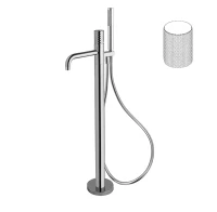 Смеситель для ванны Fima Carlo Frattini Spillo Tech F3034T/6NGZS цвет Бронза брашированная янтарная
