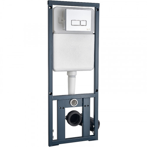 Инсталляция WeltWasser WW Marberg 410 10000005948 для унитаза без клавиши смыва пластик