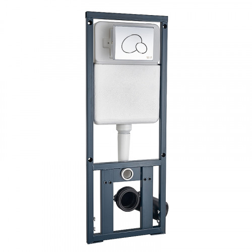 Инсталляция WeltWasser WW Marberg 410 10000005948 для унитаза без клавиши смыва пластик