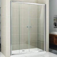 Душевая дверь Cezares Pratico 160 PRATICO-BF-2-160-C-Cr профиль Хром стекло прозрачное
