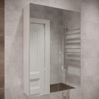 Зеркальный шкаф DIWO Архангельск 50 AH2303Z цвет Белый