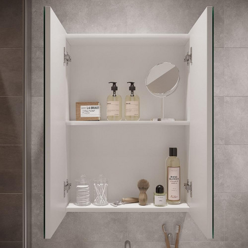 Зеркальный шкаф DIWO Архангельск 50 AH2303Z цвет Белый