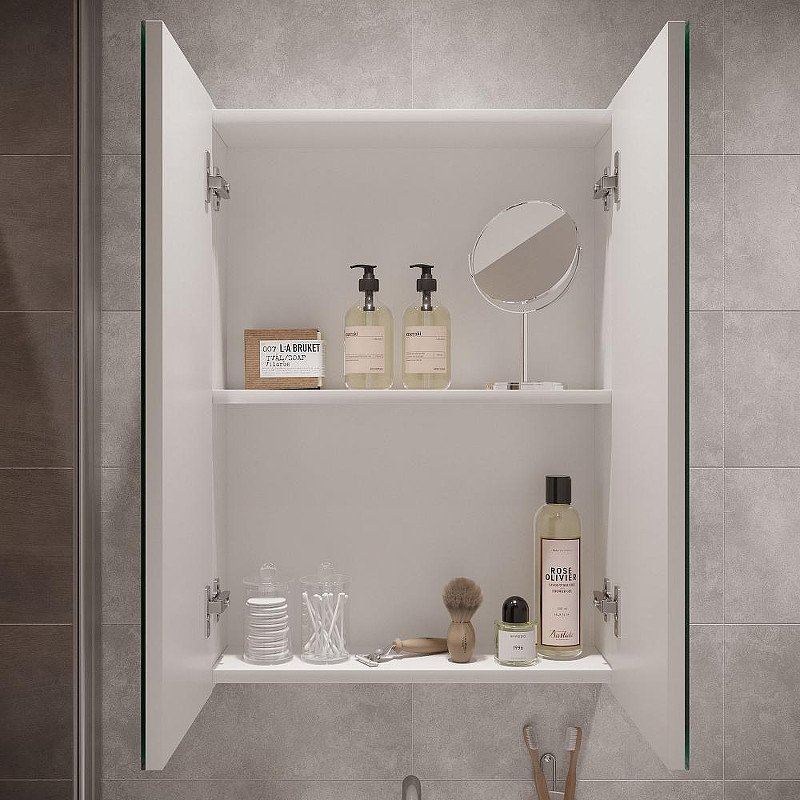 Зеркальный шкаф DIWO Архангельск 50 AH2303Z цвет Белый