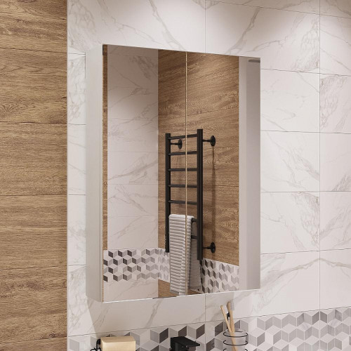 Зеркальный шкаф DIWO Архангельск 50 AH2303Z цвет Белый