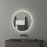 Зеркало Evoform Ledshine d60 BY 2643 с подсветкой 15 W - сенсорный выключатель - нейтральный белый свет стекло