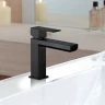 Смеситель для раковины Paini Grazia 21PZ205S Черный матовый