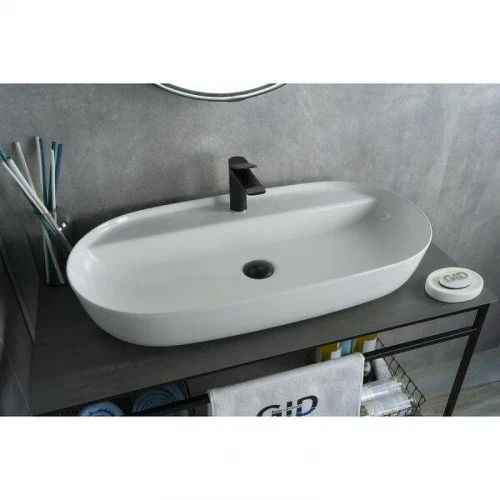 Раковина Gid Lago N9347 81 51190 цвет Белый