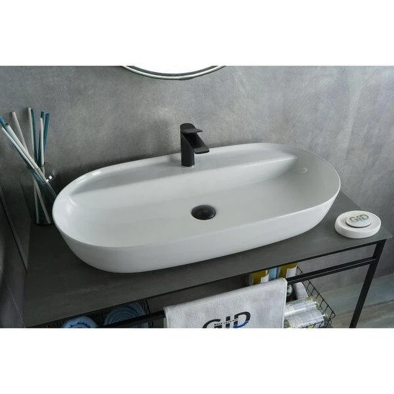 Раковина Gid Lago N9347 81 51190 цвет Белый