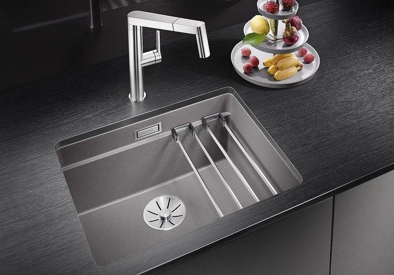 Кухонная мойка Blanco Etagon 500-U Silgranit 522232 Жасмин искусственный камень (литьевой мрамор) встраиваемый