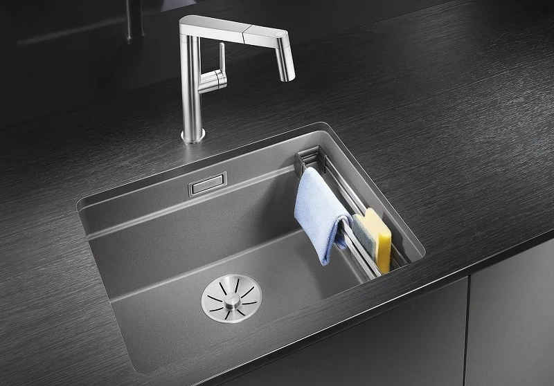 Кухонная мойка Blanco Etagon 500-U Silgranit 522232 Жасмин искусственный камень (литьевой мрамор) встраиваемый