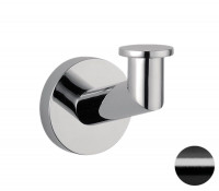 Крючок Remer Guest GS50CFP цвет Черный брашированный хром