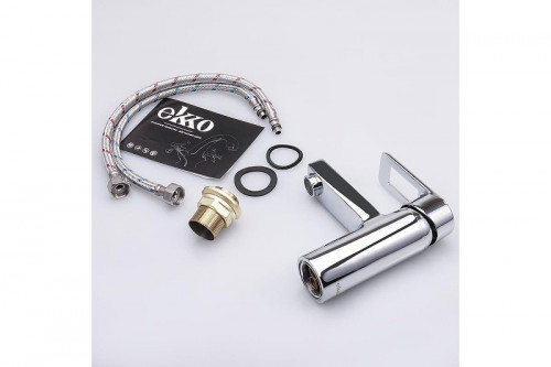 Смеситель для раковины Ekko E10072 цвет Хром