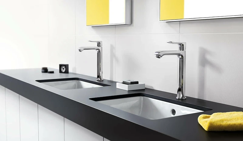 Смеситель для раковины Hansgrohe Metris 31183000 Хром латунь