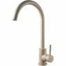 Смеситель для кухни ESKO K45 Beige Бежевый гранит матовый нержавеющая сталь
