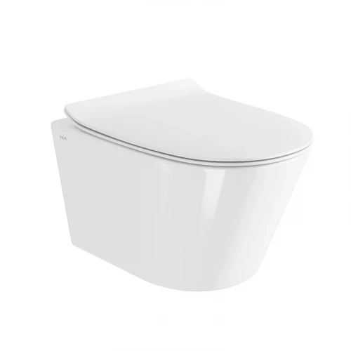 Унитаз Vitra M50 8302B003-6404 подвесной цвет Белый с сиденьем Микролифт