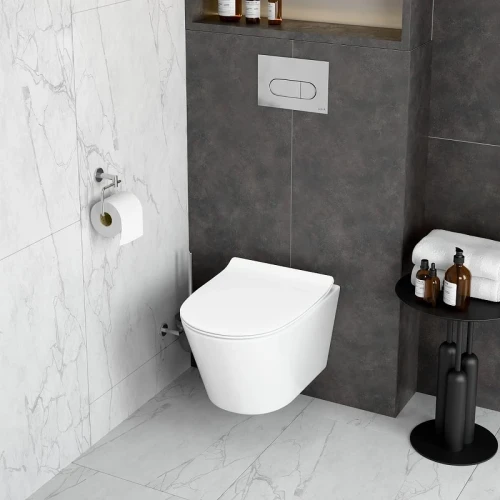 Унитаз Vitra M50 8302B003-6404 подвесной цвет Белый с сиденьем Микролифт