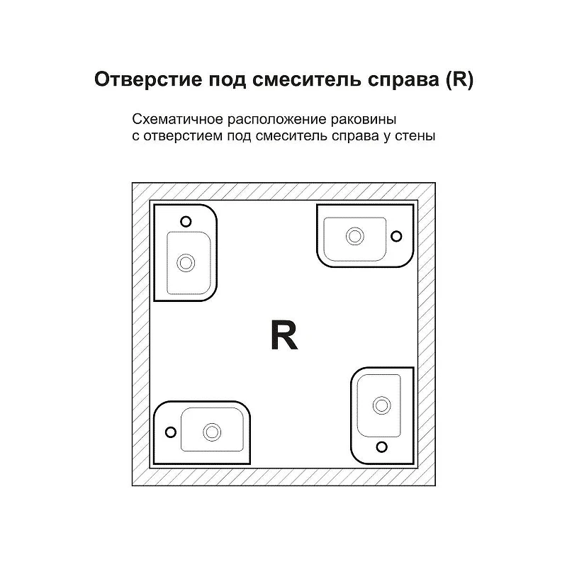 Раковина Lavinia Boho One 37 R 33310001R цвет Белый глянцевый