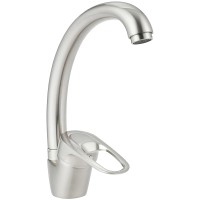 Смеситель для кухни Viko V-4254 Серебро