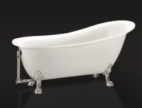 Акриловая ванна BelBagno BB06 155x76 Белая