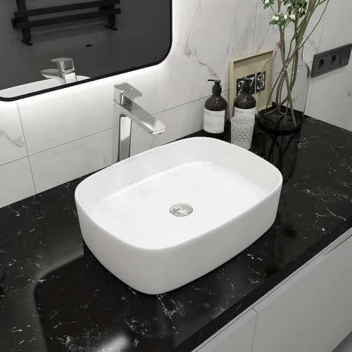 Раковина-чаша Corpa Nera Viotti 51 CN50209 цвет Белый
