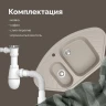 Кухонная мойка Domaci Болонья 94 М-23-003 цвет Бежевый