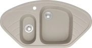 Кухонная мойка Domaci Болонья 94 М-23-003 цвет Бежевый