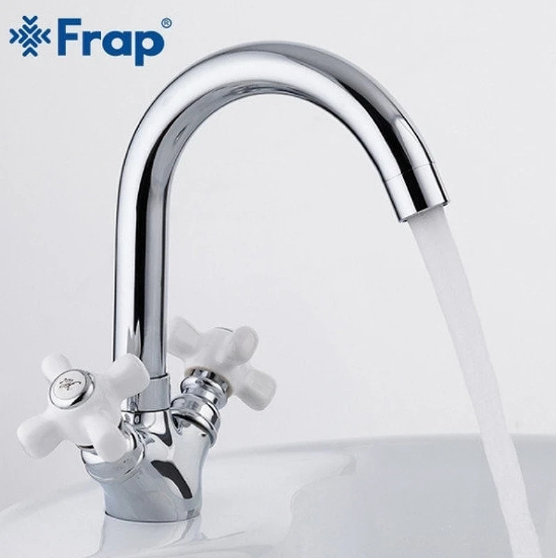 Смеситель для раковины Frap H18 F1318 Хром
