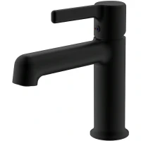 Смеситель для раковины Haiba HB10814-7 Черный матовый латунь