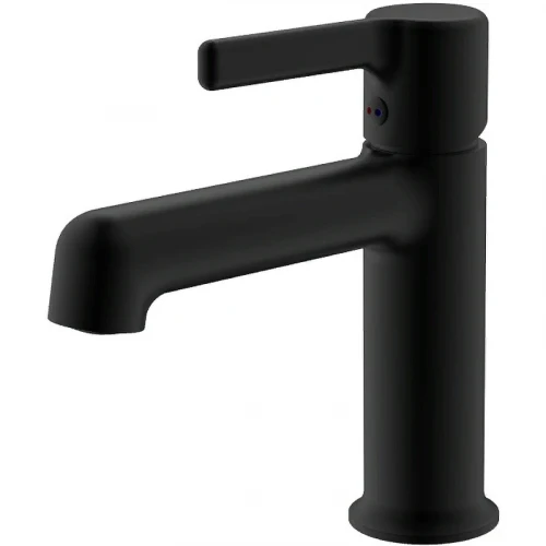 Смеситель для раковины Haiba HB10814-7 Черный матовый латунь