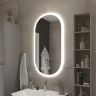 Зеркало Cezares Ellisse 50 CZR-SPC-ELS-500-950-RGB-TCH с подсветкой с сенсорным выключателем и функцией памяти стекло