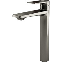 Смеситель для раковины WasserKRAFT Wiese 8403H Оружейная сталь латунь