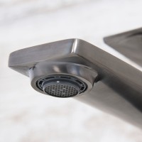 Смеситель для раковины WasserKRAFT Wiese 8403H Оружейная сталь латунь
