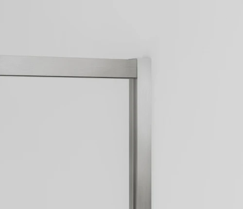 Душевой уголок Vincea Slim-N 100x90 VSS-4SN9010CLBN профиль Брашированный никель стекло прозрачное