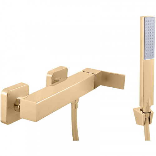 Смеситель для душа Rav Slezak Loira LR580.5/1Z Золото латунь на стену