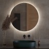 Зеркало Defesto Opti 80x80 DF 2845 с подсветкой 25W-4500К/Без выключателя/Нейтральный белый свет