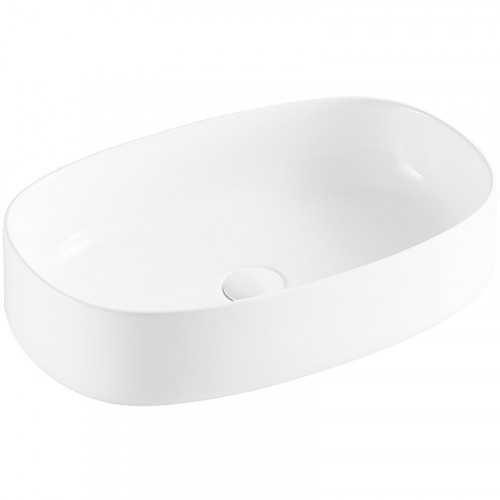 Тумба с раковиной Orange Line 60 Li-60TuLMDF+B07-540W подвесная Латте матовый МДФ / ЛДСП