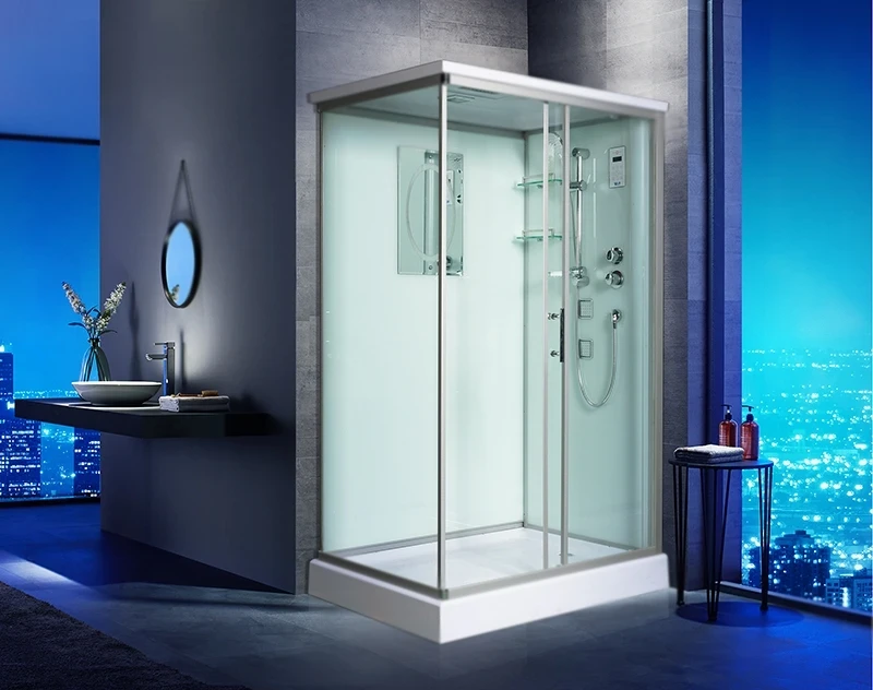 Душевая кабина WeltWasser WW500 Laine 1214 120x90 10000003277 профиль Хром стекло прозрачное