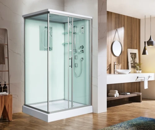 Душевая кабина WeltWasser WW500 Laine 1214 120x90 10000003277 профиль Хром стекло прозрачное