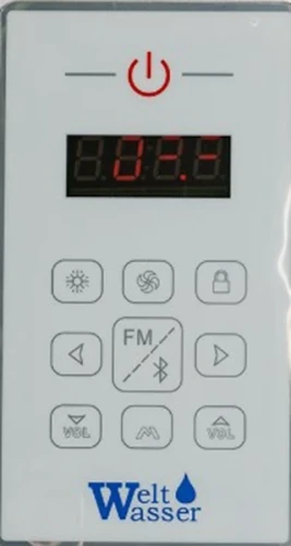 Душевая кабина WeltWasser WW500 Laine 1214 120x90 10000003277 профиль Хром стекло прозрачное