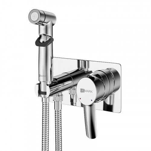 Гигиенический душ со смесителем Lemark Atlantiss LM3259C цвет Хром