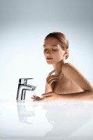 Смеситель для раковины Hansgrohe Logis 71071000 Хром латунь