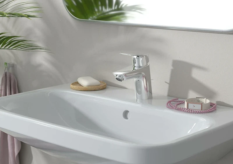 Смеситель для раковины Hansgrohe Logis 71071000 Хром латунь