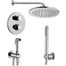 Комплект смесителей Paffoni Light KITZLIQ018CR Хром латунь