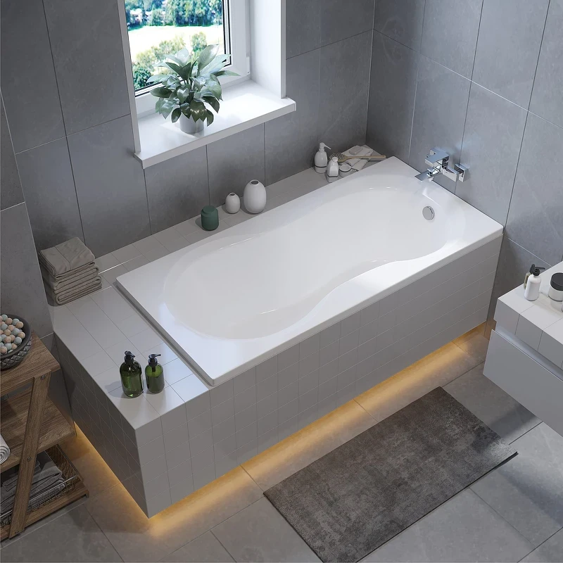 Акриловая ванна Koller Pool Malibu 170x75 без гидромассажа