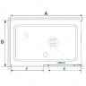 Душевой уголок RGW Stilvoll SV-42G 120x90 32324292-16 профиль Золото стекло прозрачное
