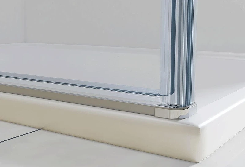 Душевой уголок Vincea Extra NaNх80 VSR-1E809080CLB профиль Черный стекло прозрачное
