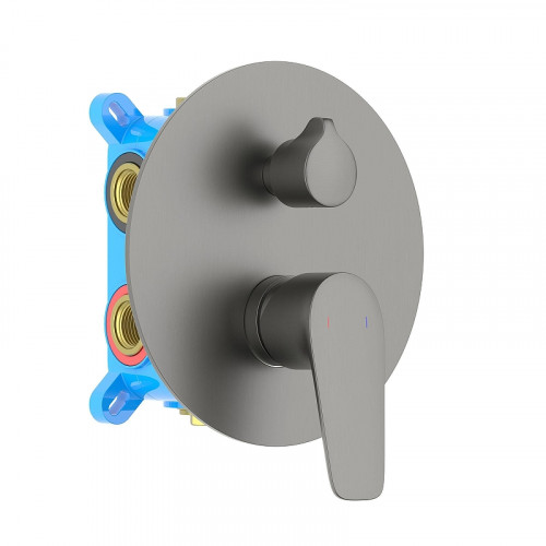 Смеситель для душа Aquatek Бетта AQ1147BGM цвет Оружейная сталь